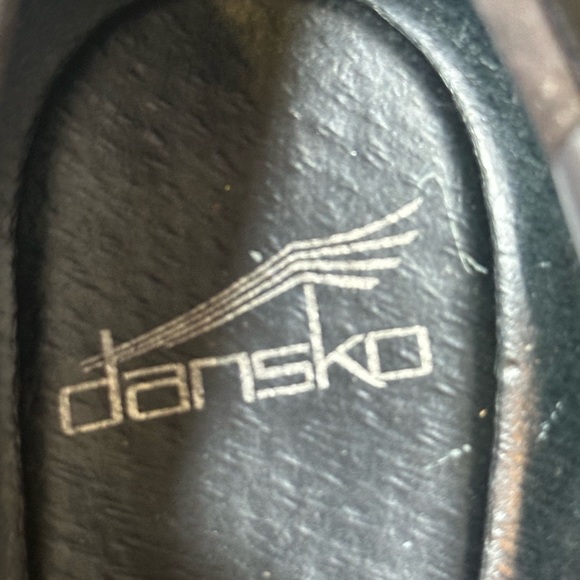 Dansko Fawna Mary Jane Black Leather Milled Nappa Comfort Shoes, Size 38/8 - Picture 5 of 9